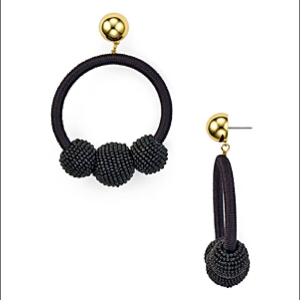 Kate Spade New York Hoop Statement Earrings NWT